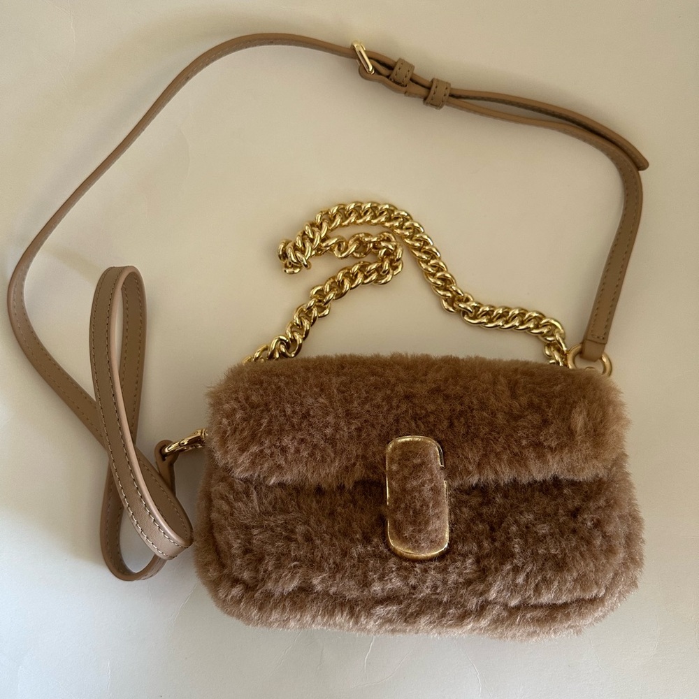 Marc Jacobs Mini Synthetic Fur Bag